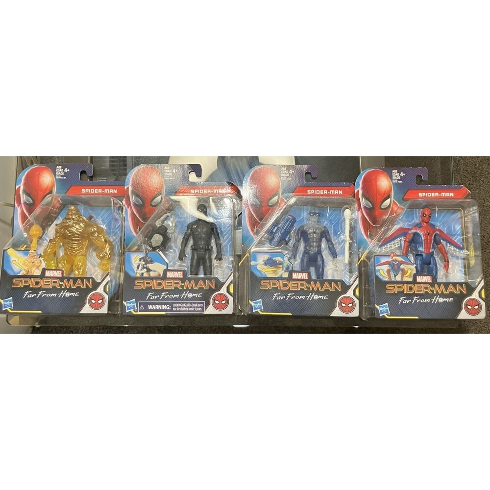 Spider-Man Far From Home Concept Series 6”Figures  2019 Hasbro/Marvel Full Set